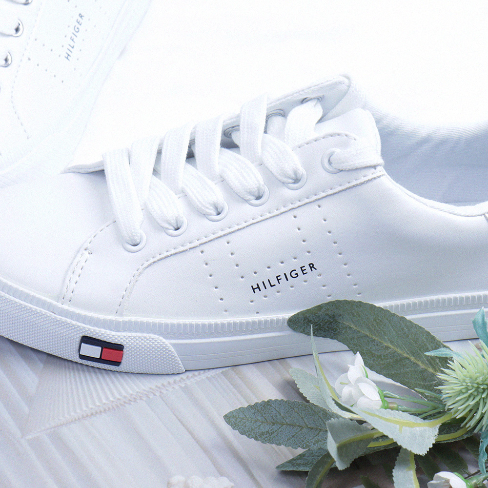 타미힐피거 여성 신발 레더 스니커즈 루스터 운동화