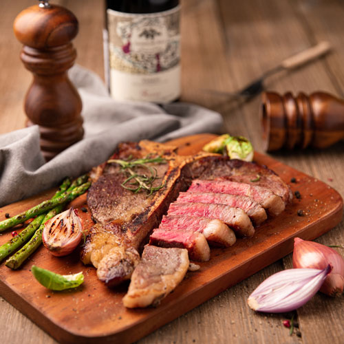 리얼 티본스테이크 5cm 1kg 엘본스테이크 T본 포터하우스