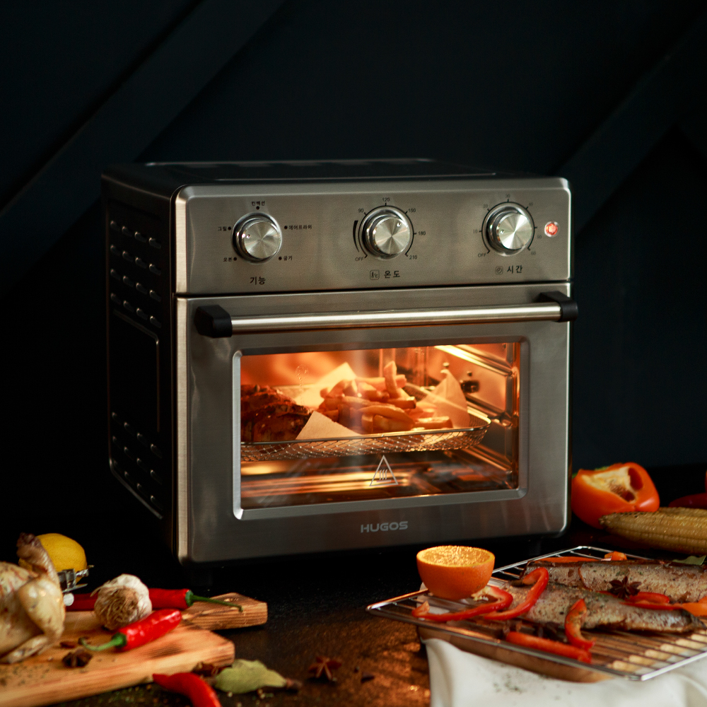 휴고스 올스텐 에어프라이어 BAF-325BZ 25L 대용량