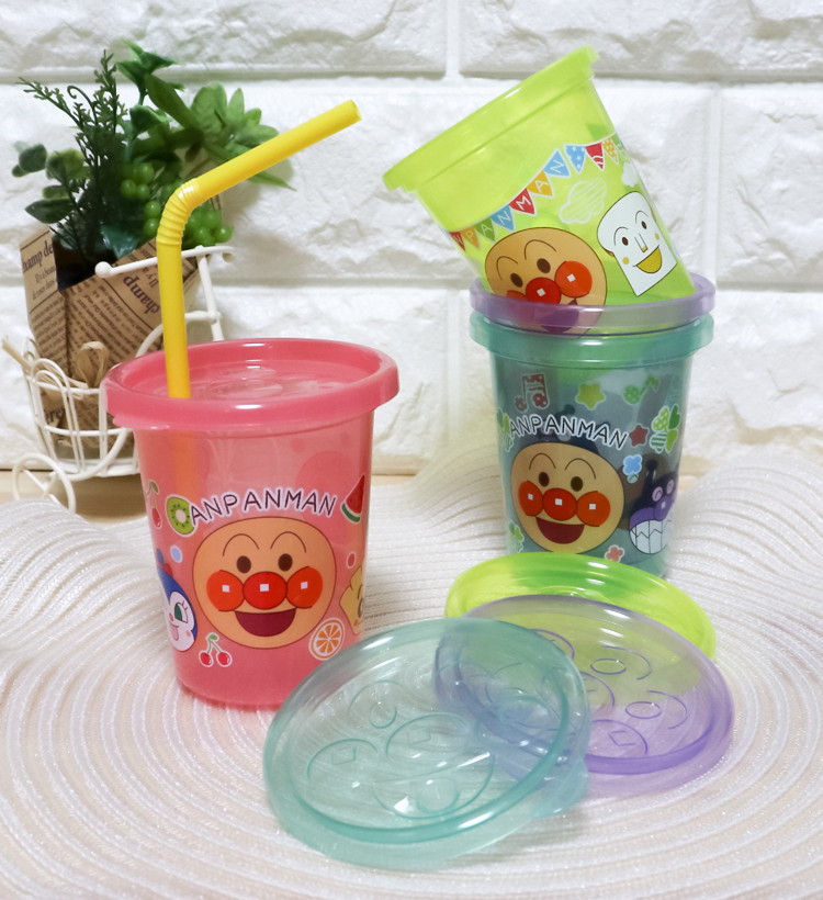 호빵맨 빨대컵 S 4세트 180ml - 주방·식기 - 하카타몰