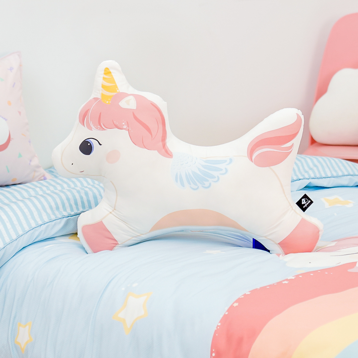 알러지케어 귀여운 애착인형 아기선물 엘리 유니콘인형