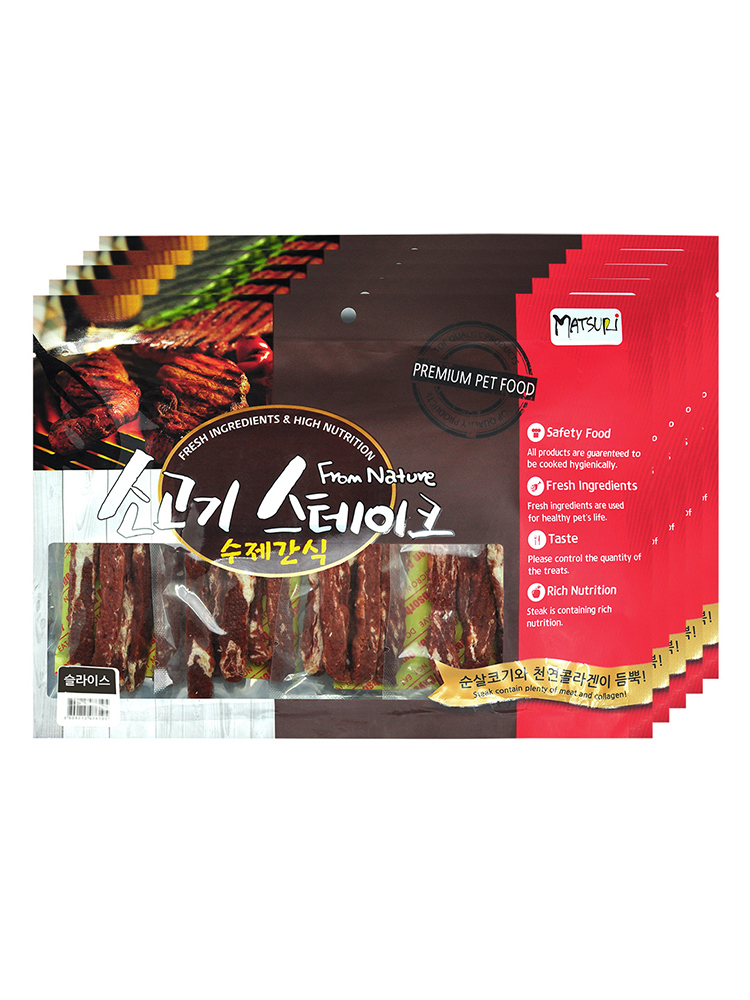 프럼네이쳐스테이크 소고기 슬라이스, 300g, 5개 - 상품 이미지