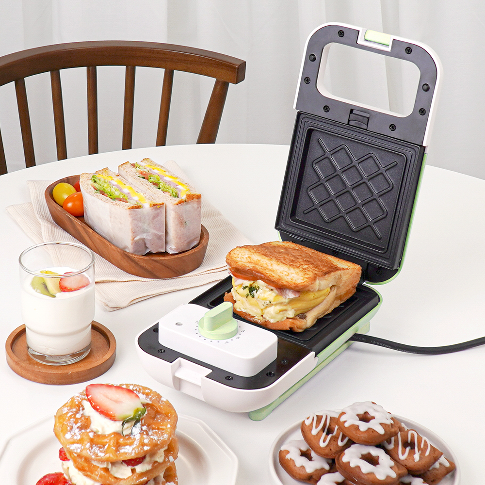 보본 와플기계 샌드위치메이커 크로플만들기 와플기 붕어빵 누룽지 기계 VB-SM203G