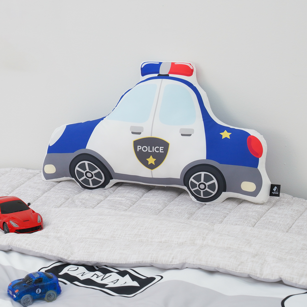 알러지케어 귀여운 애착인형 아기선물 폴리 경찰차인형