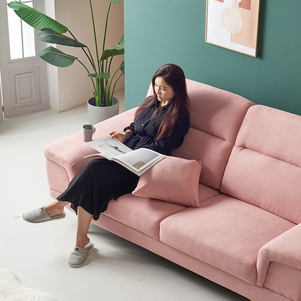 서광퍼니처 베르네 아쿠아텍스 4인 소파 sk