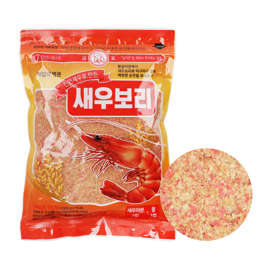 곰표 새우 보리 민물 집어제 미끼 - 상품 이미지