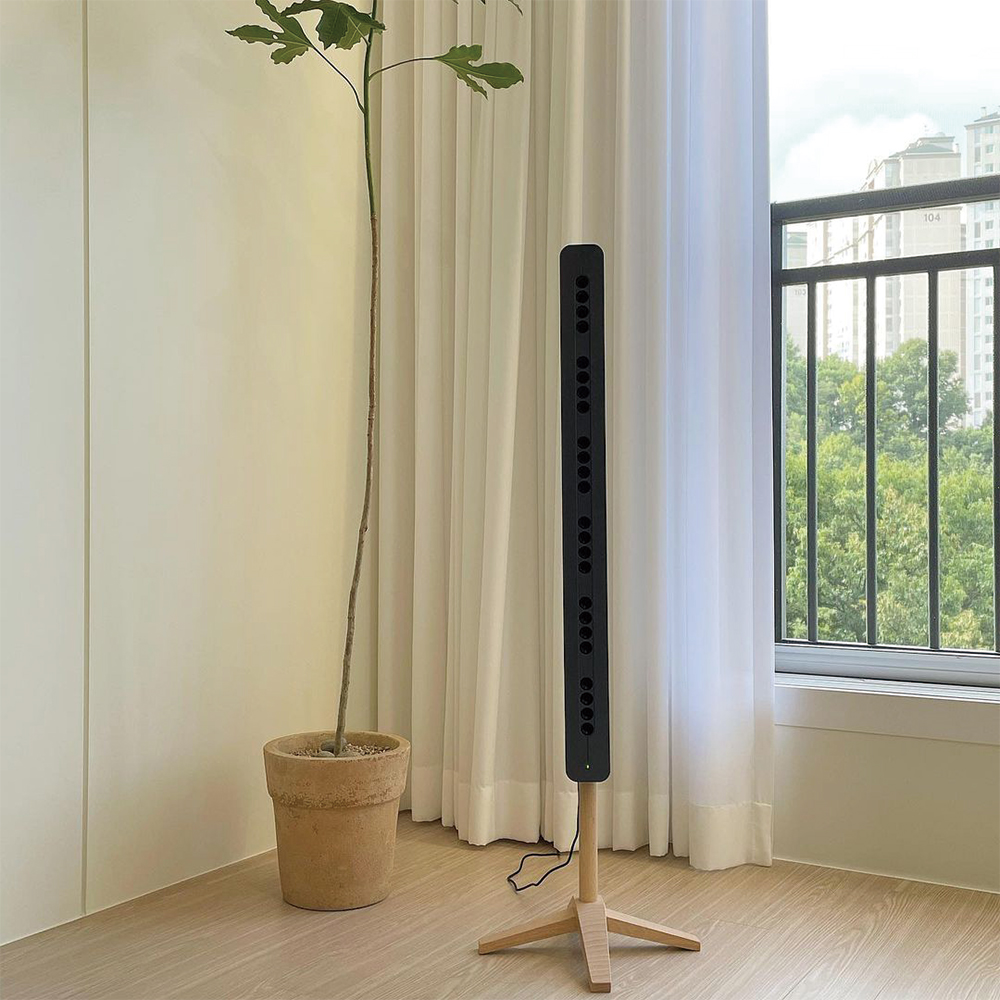 테코야 Home 블랙+Room 세트 공청기 무필터 미세먼지 탈취 새집증후군 비염완화