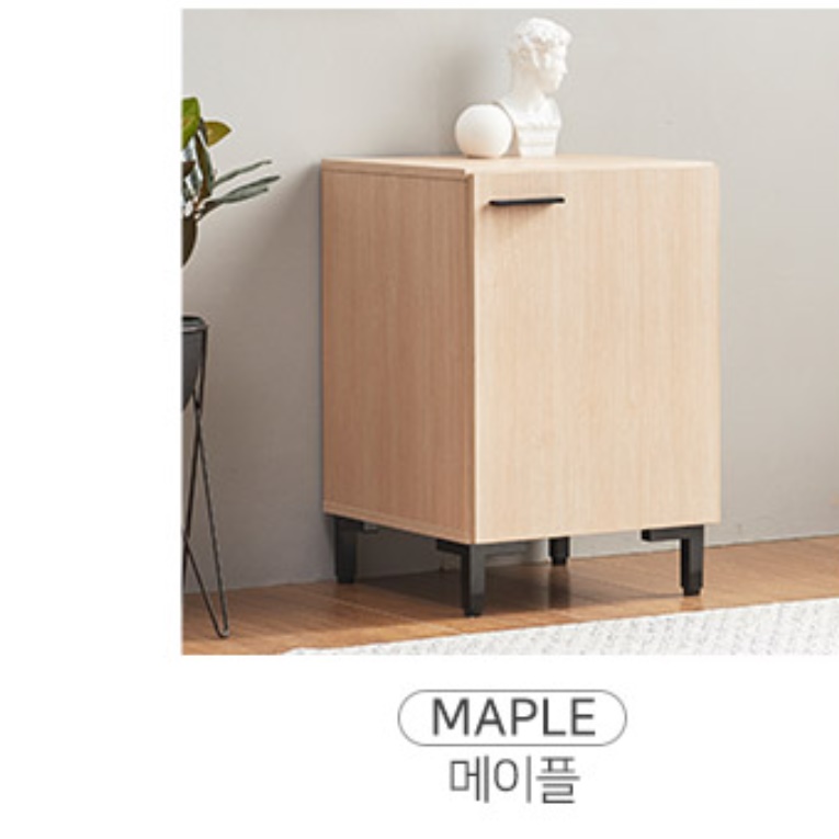 높은 협탁 침대 옆 서랍장 안방 작은 우드 엔틱 협탁 - 상세 이미지 4