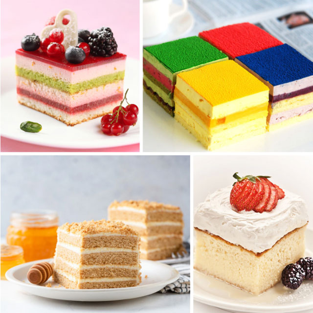 정사각 쿠키커터 셋트 스테인레스 베이킹 요리 반죽 모양틀 11pcs - 상세 이미지 3