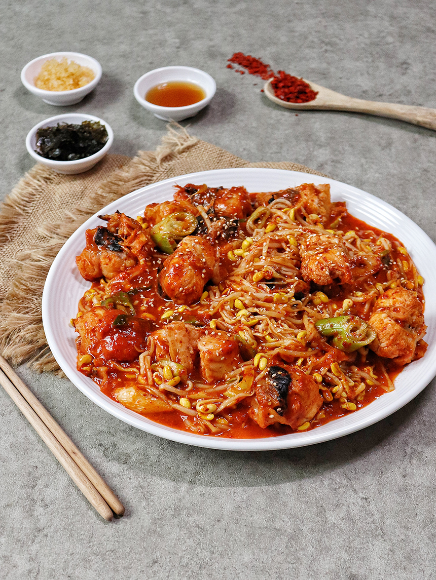 코끼리아구찜 밀키트 1인분 캠핑 상품 이미지