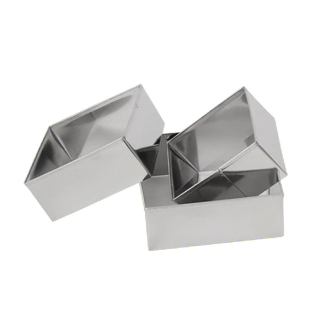 정사각 쿠키커터 셋트 스테인레스 베이킹 요리 반죽 모양틀 11pcs - 상세 이미지 4