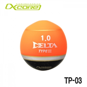 엑스코어-NEW 델타 구멍찌 TP-03 TYPE-III 바다찌 감성돔 - 상품 이미지