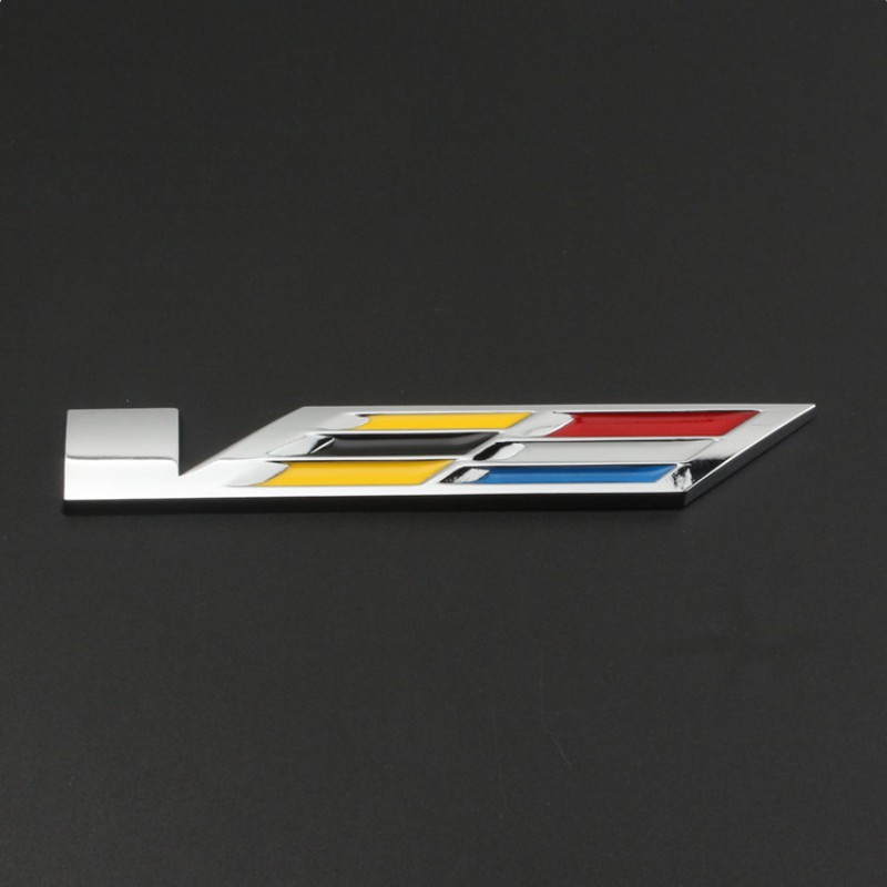 자동차 캐딜락 V 엠블럼 로고 ATSL XTS CT6 XT4 CTS XT5 장식 스티커 - 상세 이미지 5