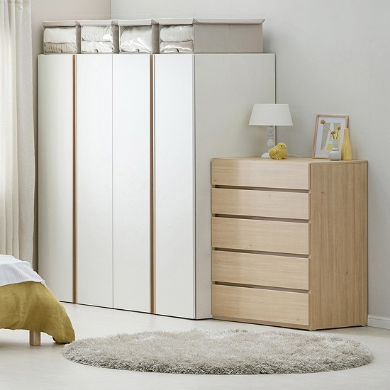 한샘 샘베딩 스테디 서랍장 5단 800 - 상세 이미지 5