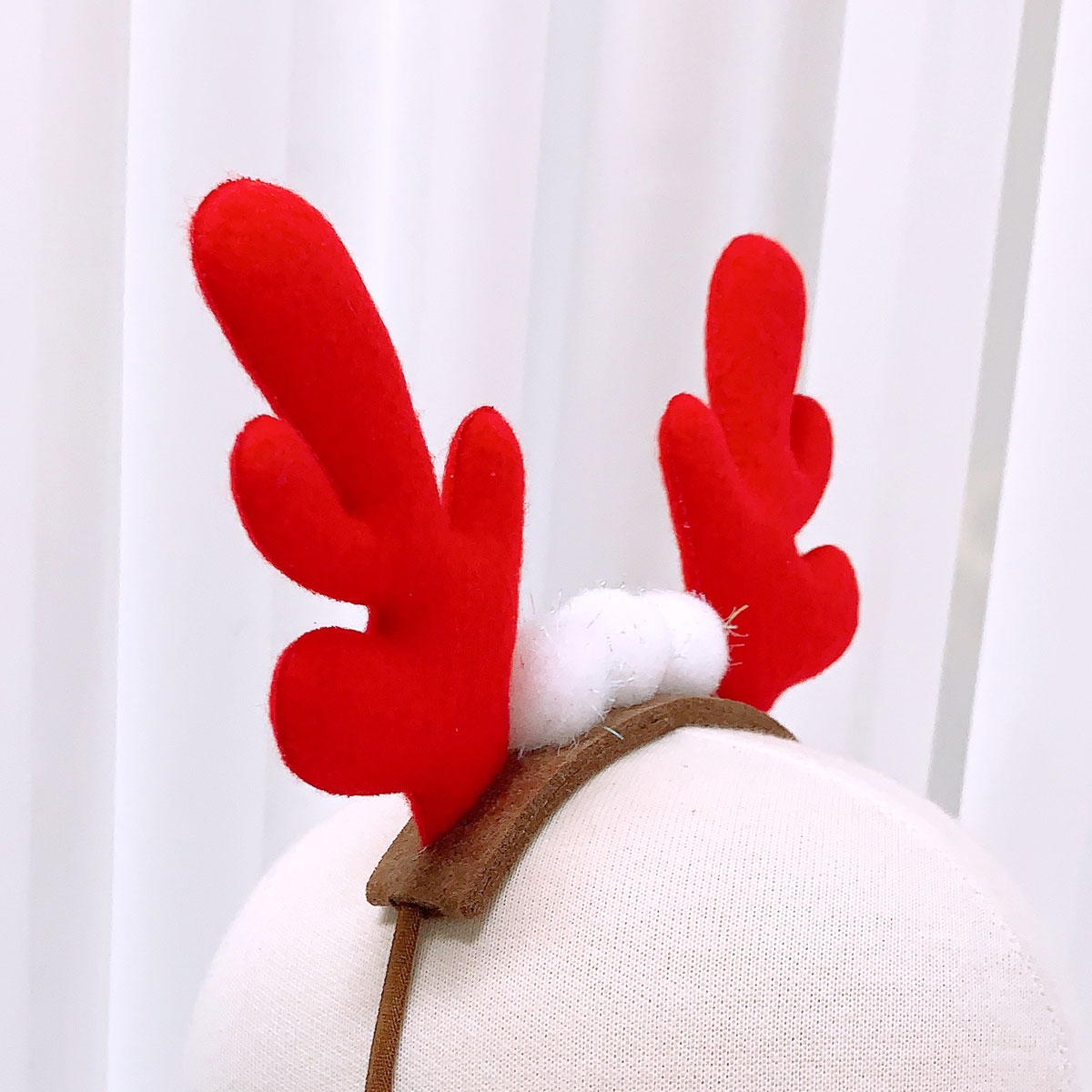 강아지 루돌프밴드 고양이 크리스마스 머리띠