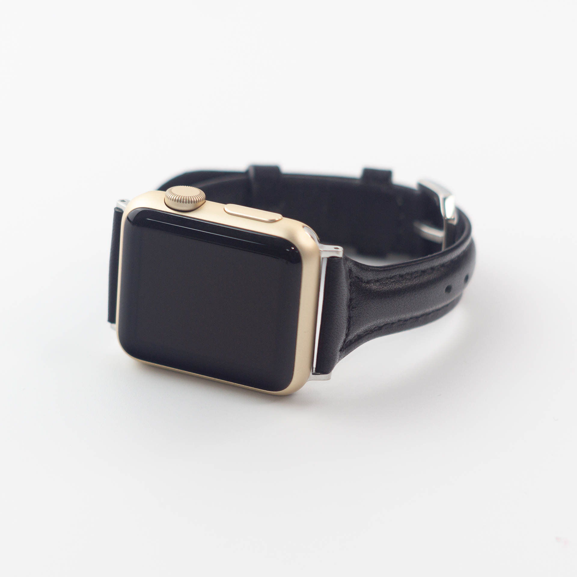 웨어플래닛 애플워치 슬림 라인 가죽 패디 레더 홀피스 밴드 스트랩 시계 줄 10 울트라 호환 - 상세 이미지 2