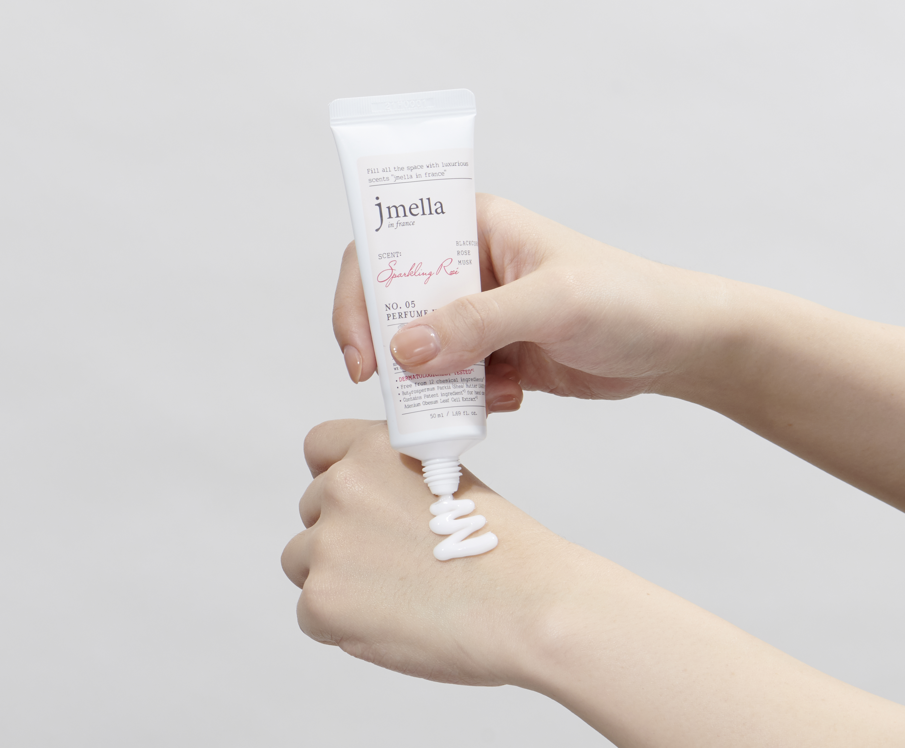 제이멜라 스파클링 로제 퍼퓸 핸드 크림 50ml 3개 - 상세 이미지 4