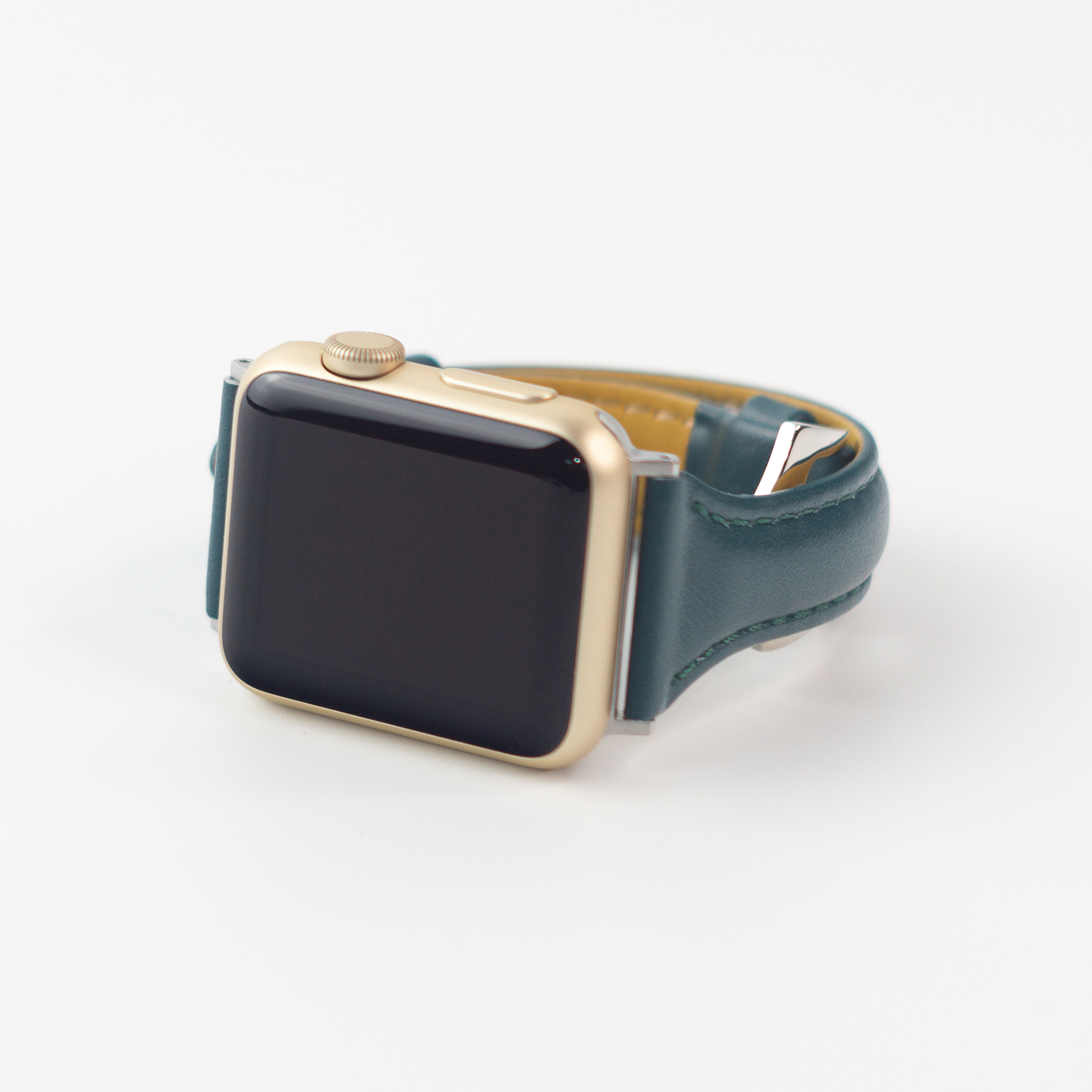 웨어플래닛 애플워치 슬림 라인 가죽 패디 레더 세퍼레이트피스 밴드 스트랩 시계 줄 10 울트라 호환 - 상세 이미지 2