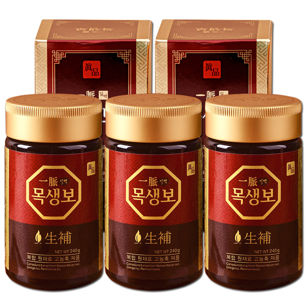 목생보5병 한의사개발 도라지청 1병당 약 240g 배 도라지즙 도라지차