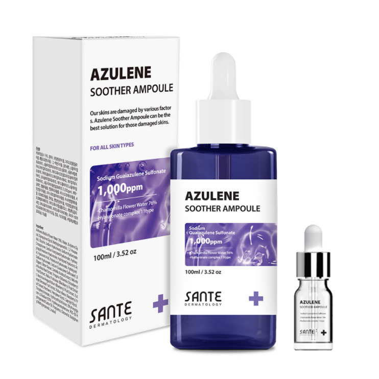 상떼 아줄렌 수더 앰플100ml 트러블 진정앰플 대용량 - 상세 이미지 2