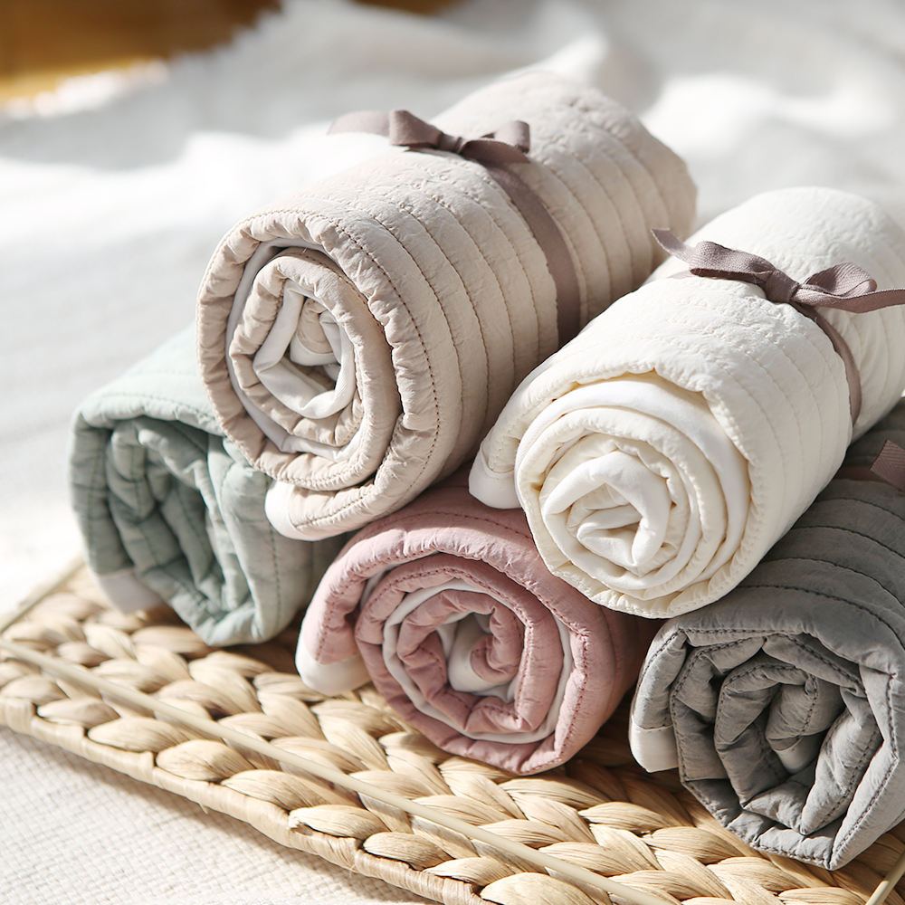 마롤로뜨 베개커버 100수 순면 누빔 베겟잎 5070 4060 - 상품 이미지