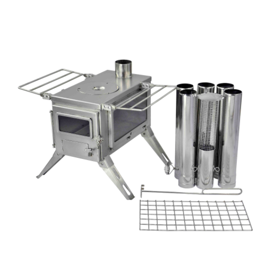 위너웰 노매드 뷰 쿡 텐트 우드스토브 화목난로 M