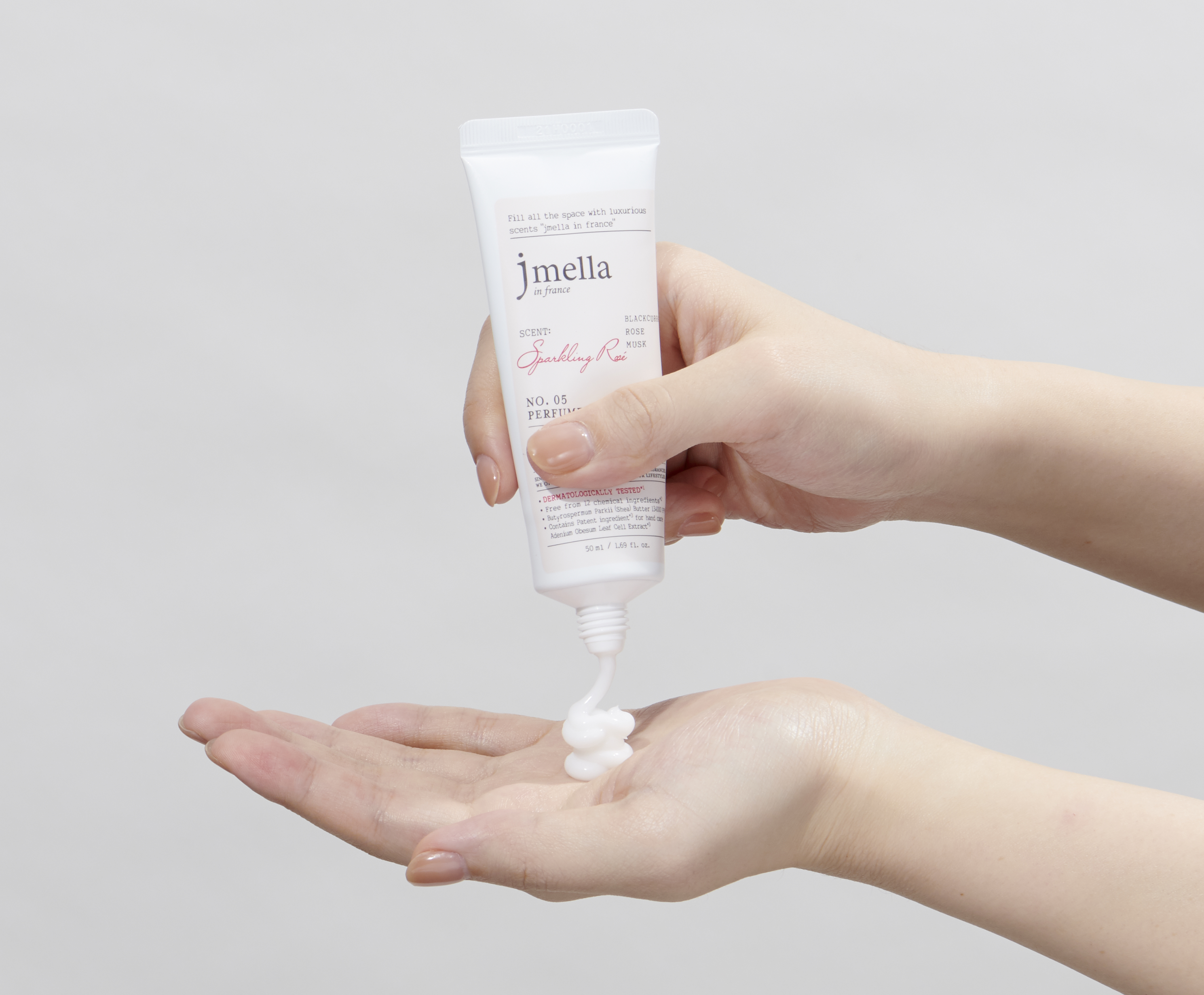 제이멜라 스파클링 로제 퍼퓸 핸드 크림 50ml 3개 - 상세 이미지 5