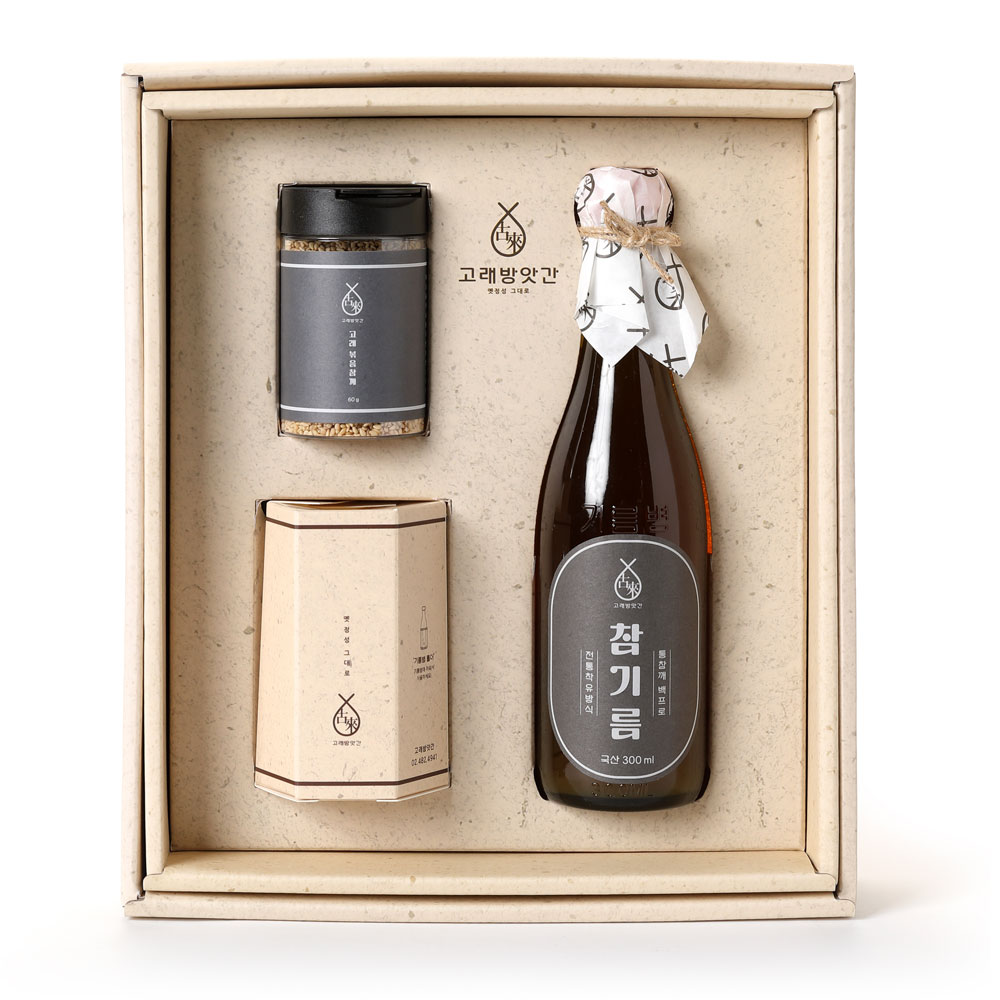 정32호 국산 참기름 볶음참깨 선물세트 추석 명절 모임 행사 결혼 답례품