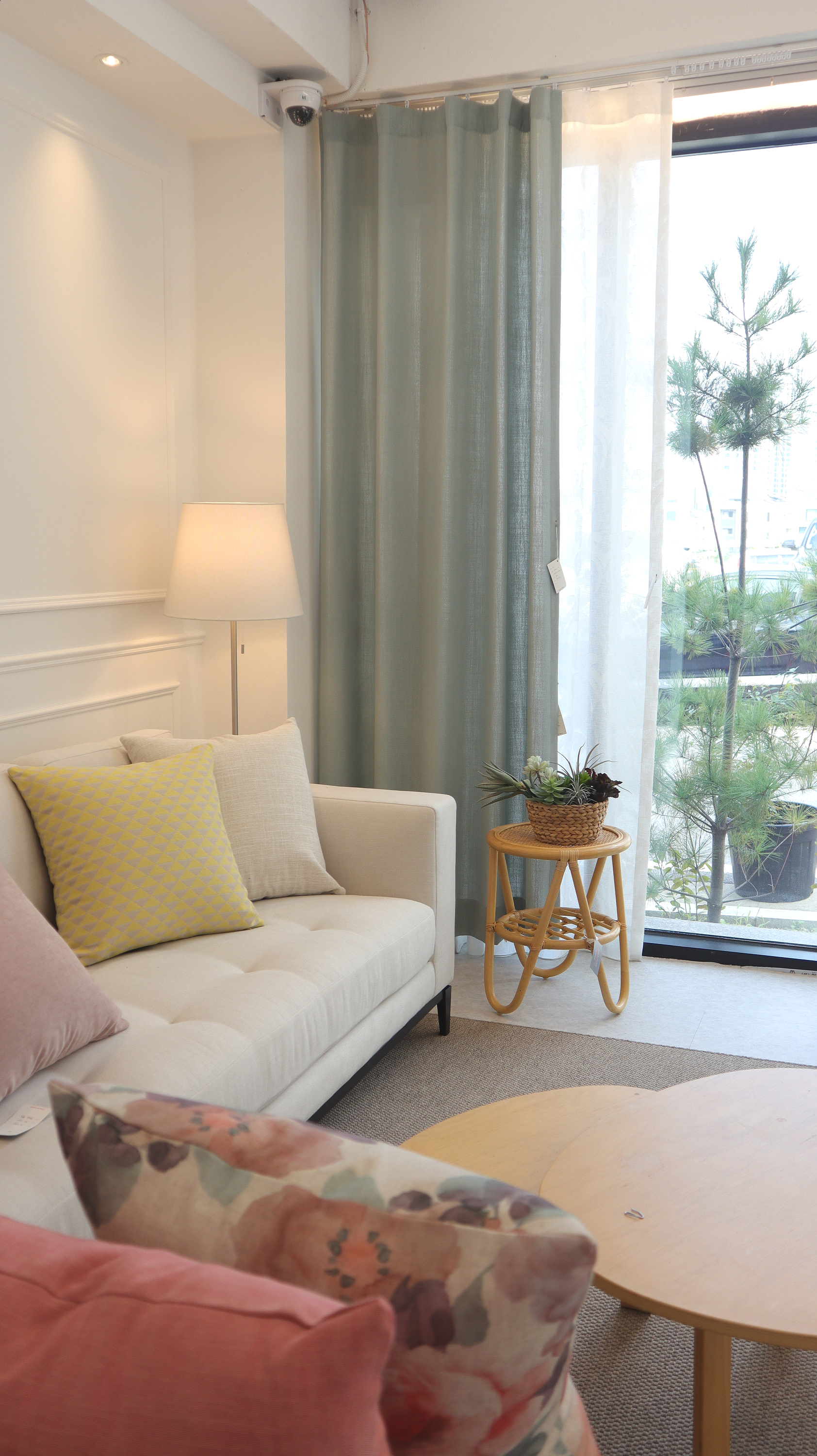 코지앳홈샵 감성맞춤 MILTON 거실/안방 사계절 무지 겉커튼(4종)