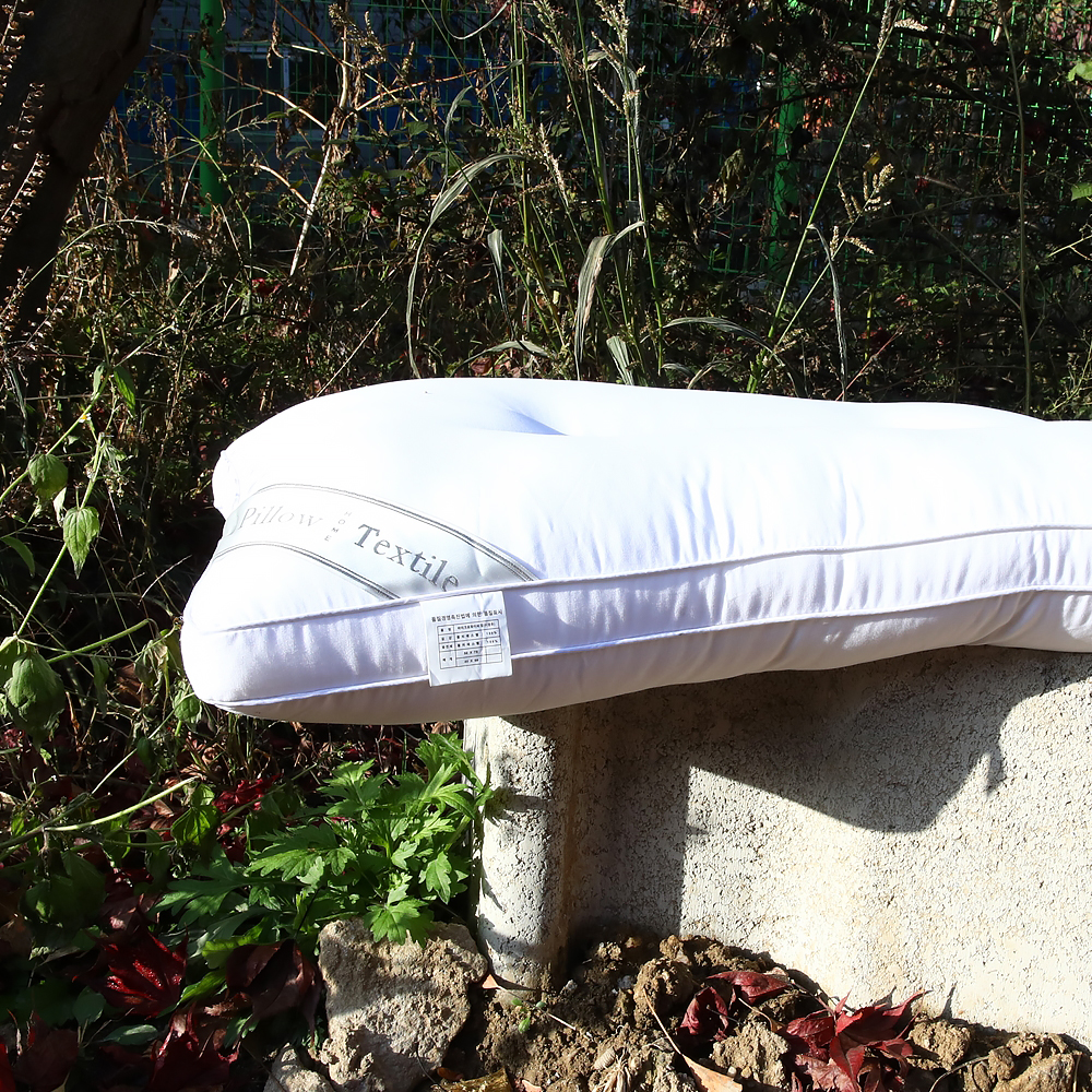 로우 필로우 50x70 호텔 식 편안한 낮은 베개 솜 40x60cm 세탁 가능