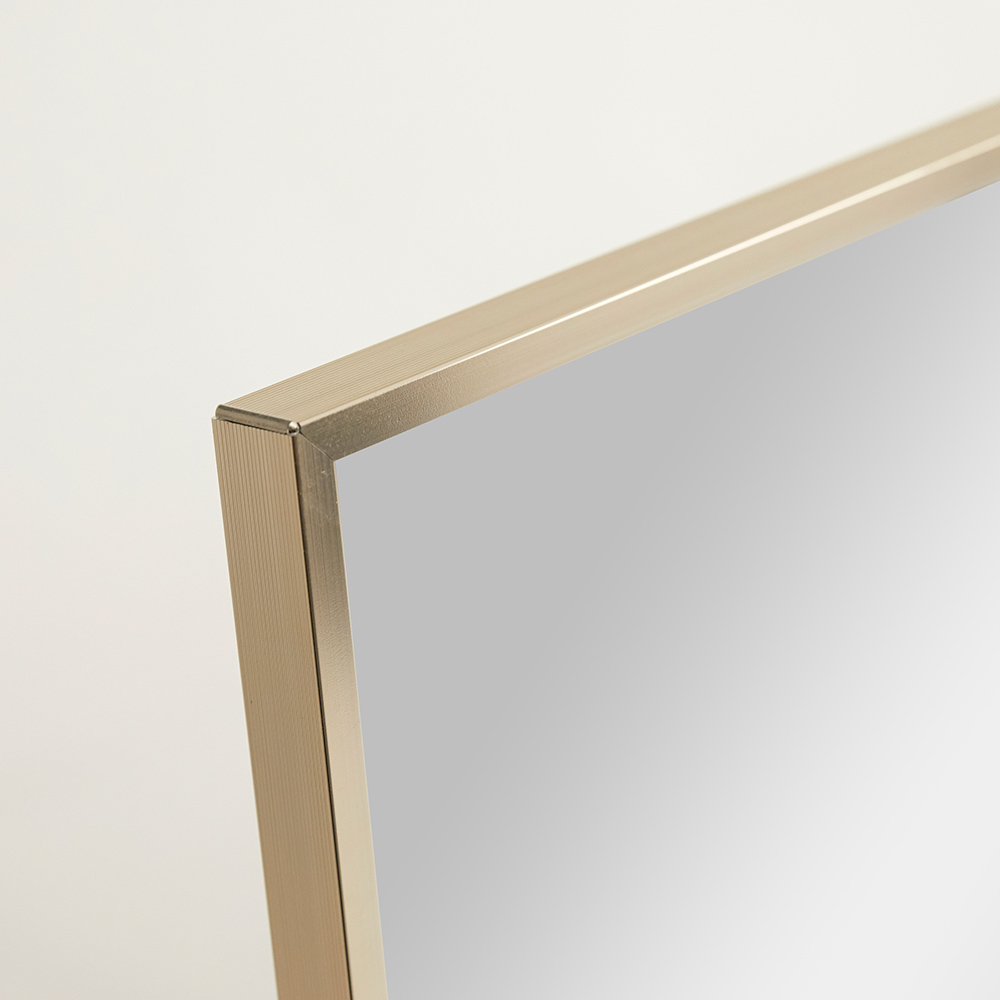 장인가구 컬렉 비산방지 강화유리 미끄럼방지 예쁜 이동식 대형 스탠드 전신거울 400