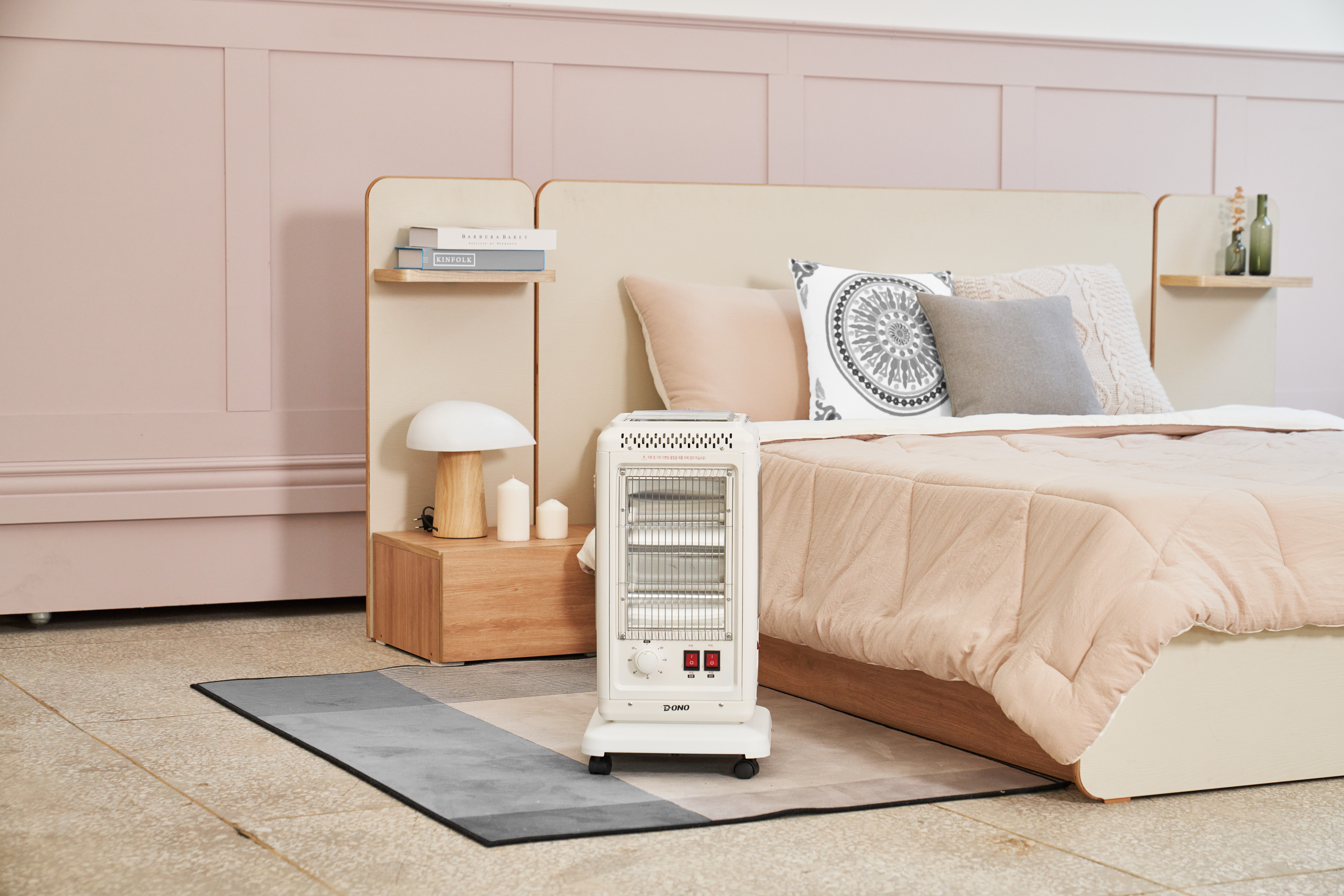 도노 오방난로 전기 오면 히터 가정용 사무실 거실 난방기 DN-501