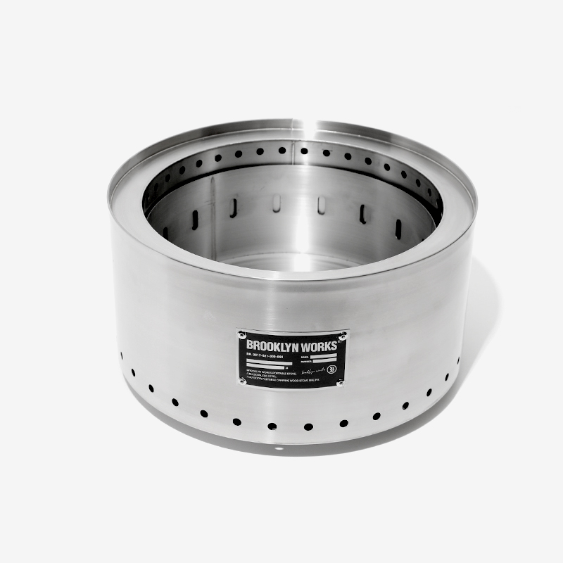 [브루클린웍스] 스테인리스 파이어핏 이중연소 화로대