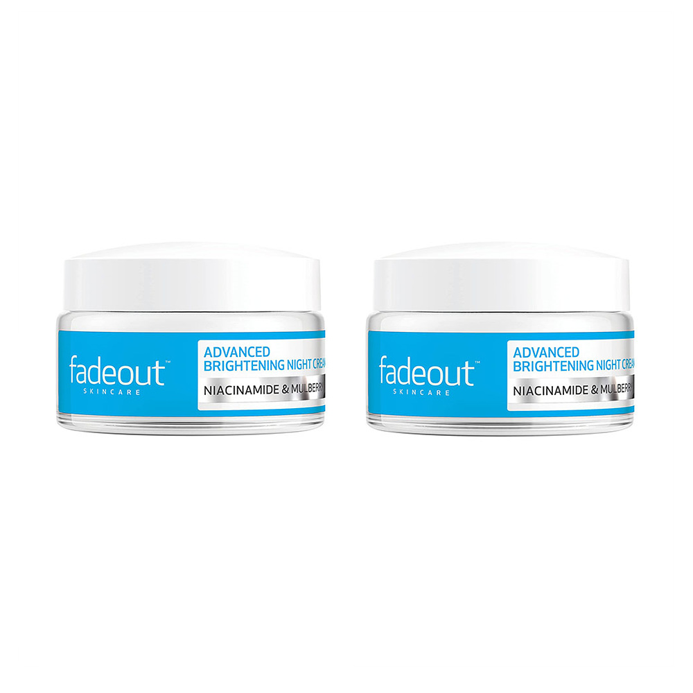 Fade Out Advanced Brightening Night Cream 페이드아웃 어드밴스드 브라이트닝 나이트 크림 50ml 2팩 - 상품 이미지