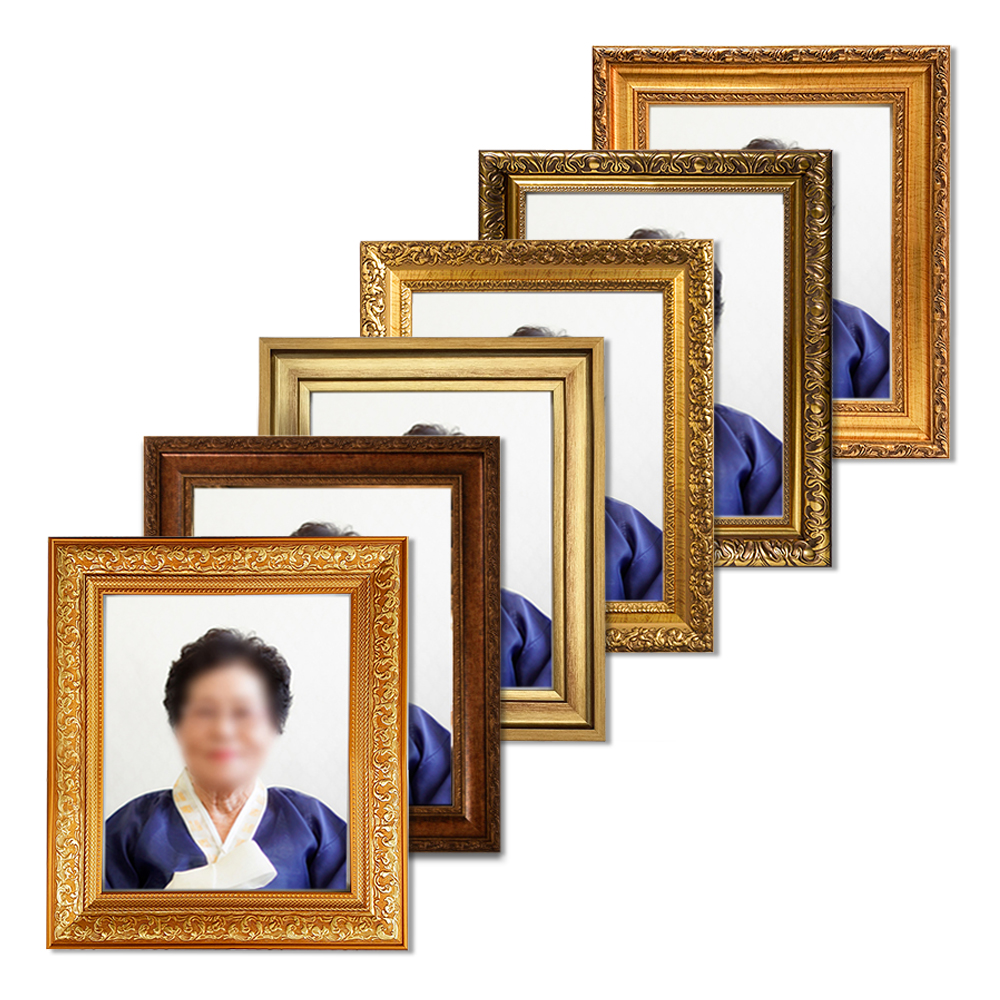 고급형 영정액자 장수액자 사진인화추가옵션 - 상품 이미지