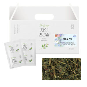 국산 개똥쑥 즙 차 건강즙 진액 엑기스 액기스 100ml 30개입 맛있게 먹은 솔직 후기 - 상품 이미지 1