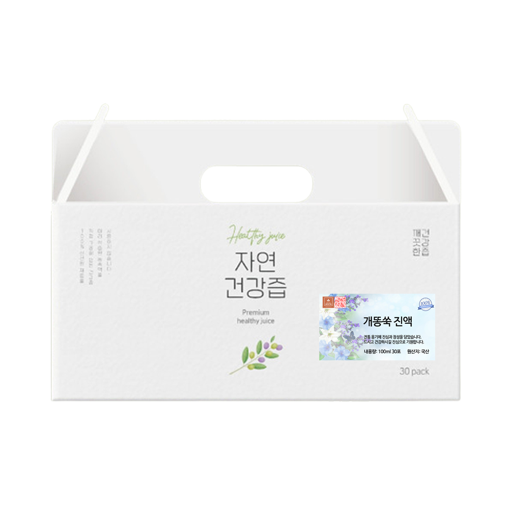 국산 개똥쑥 즙 차 건강즙 진액 엑기스 액기스 100ml 30개입 이미지 2
