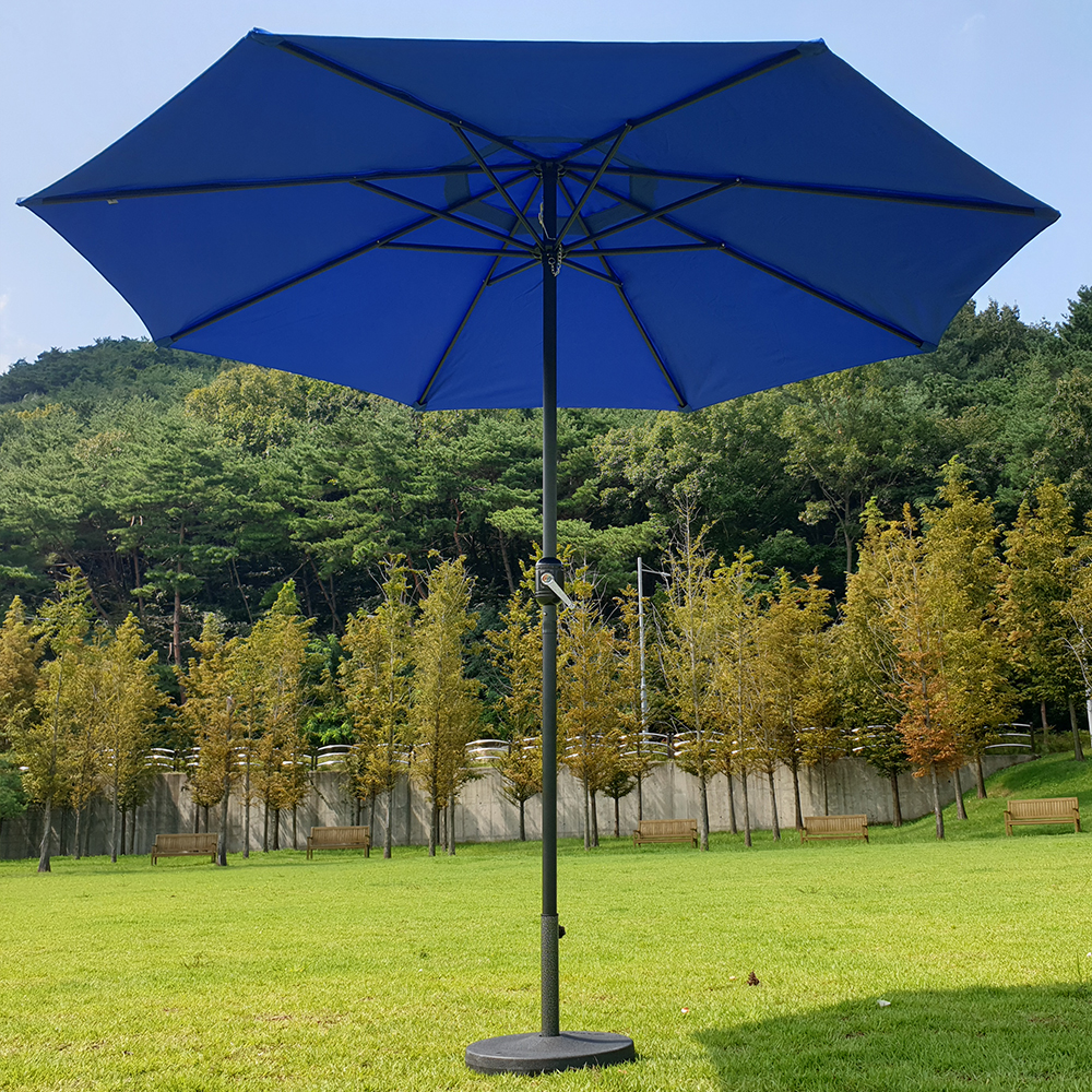 모벵스턴 대형 8각 클랭크 파라솔 돌림형 폴딩파라솔 캠핑 비치 천막 그늘막 - 상세 이미지 5