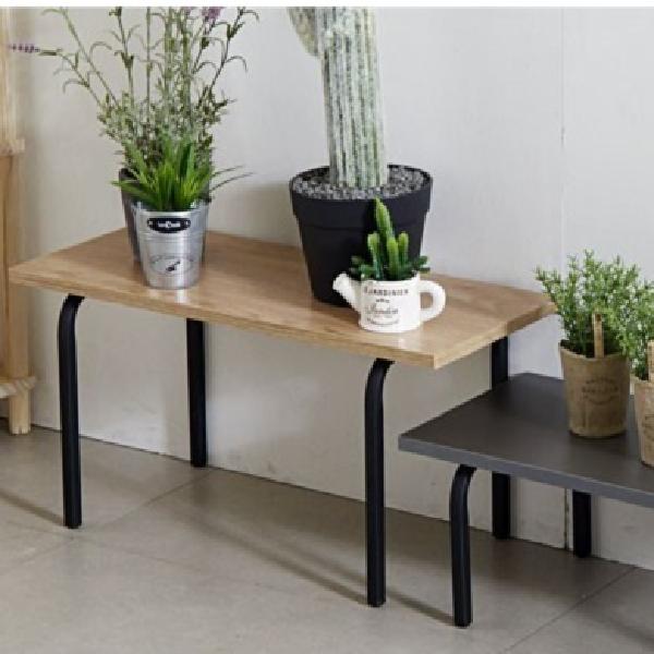 화분테이블 장식 소품 테이블 ㄷ자 좁고긴선반