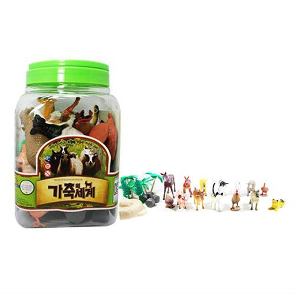 4살 아기동물모형 피규어 동물세트 장난감 완구 EQ IQ - 상세 이미지 2