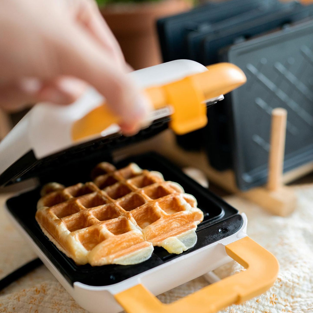 리큅 미니 샌드위치 와플기계 크로플 와플 메이커 DUCK LW-S1601