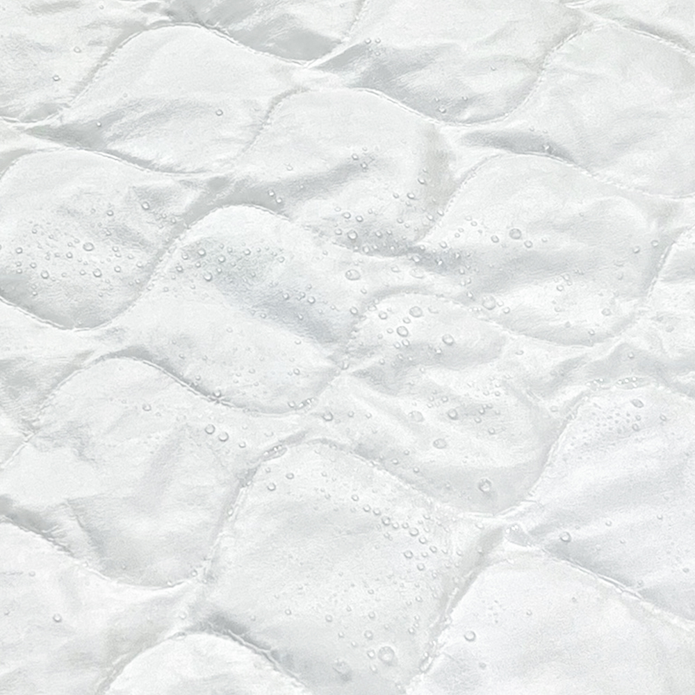 슬립퍼 매트리스커버 라텍스 누빔 침대 시트 매트리스 방수커버 밴드형 화이트