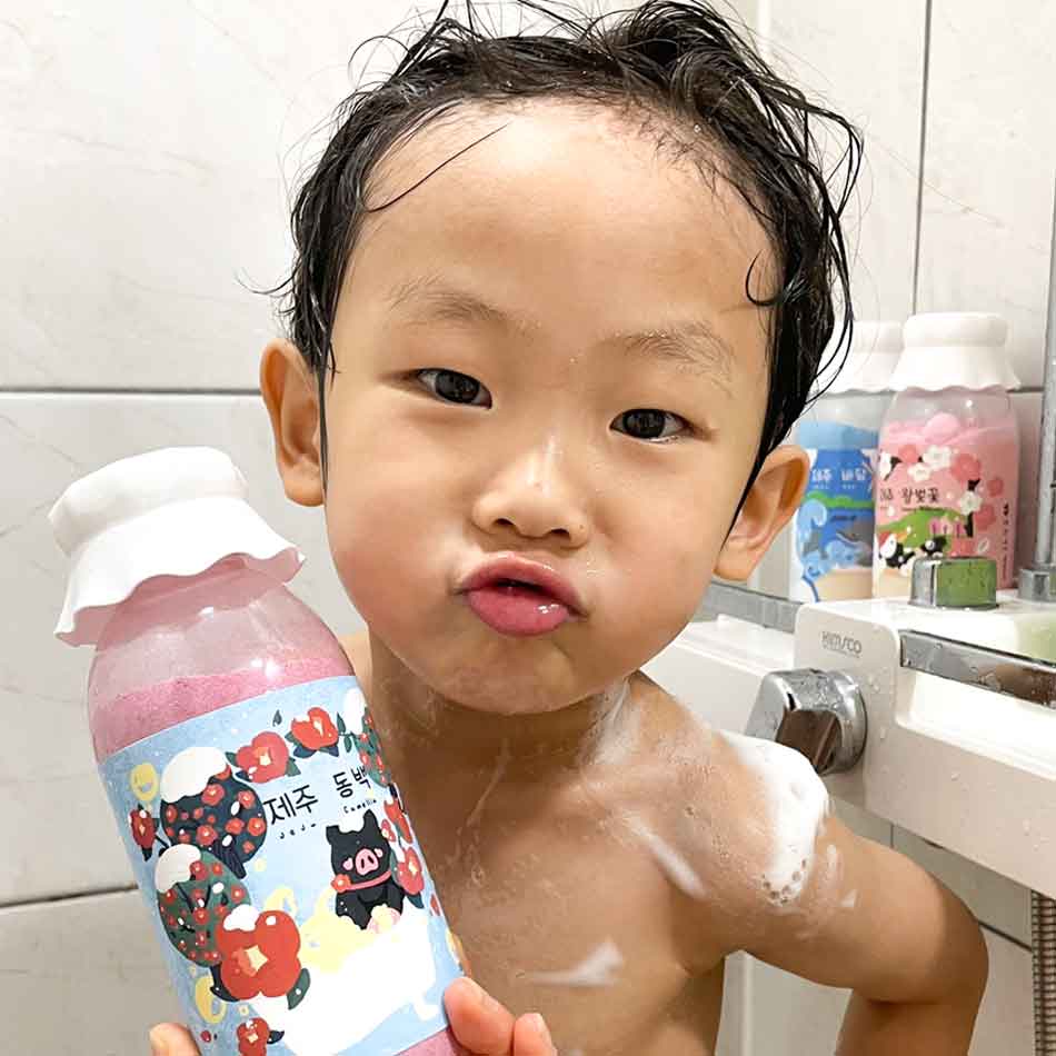 제주담은 유아입욕제 거품입욕제 아기거품목욕 가루 - 상세 이미지 2