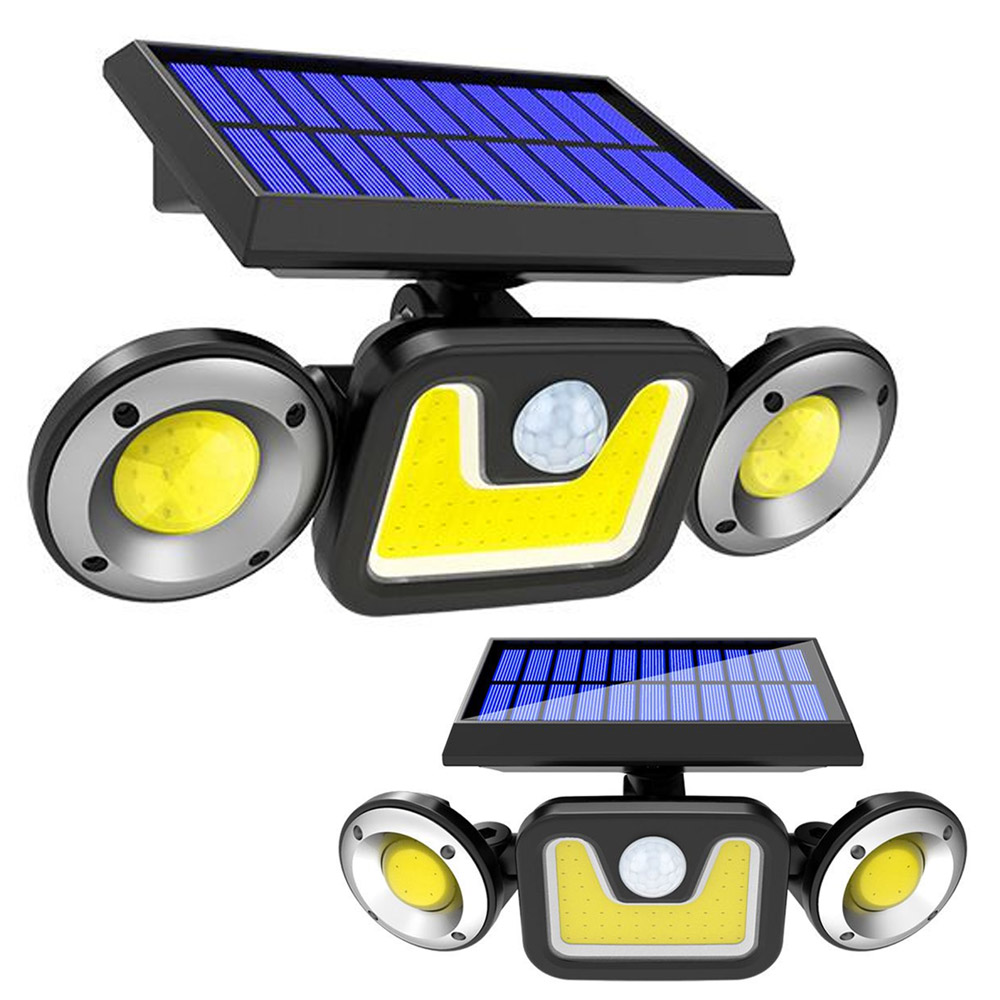 대륙의실수 태양열센서등 태양광 COB LED 야외조명 벽부등 실외 전등 정원등