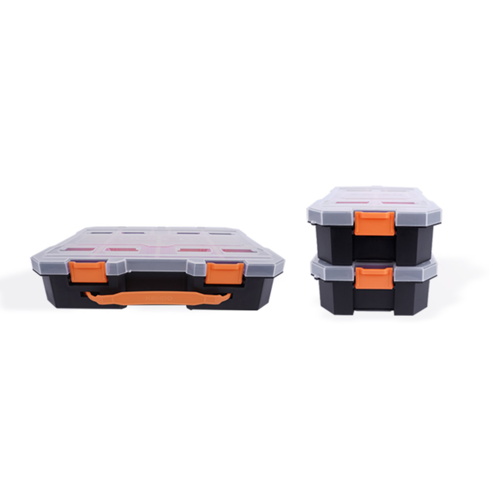 켄도 결합식 공구상자 세트 3PCS 90279N 조립 휴대용 부품함 - 상세 이미지 3