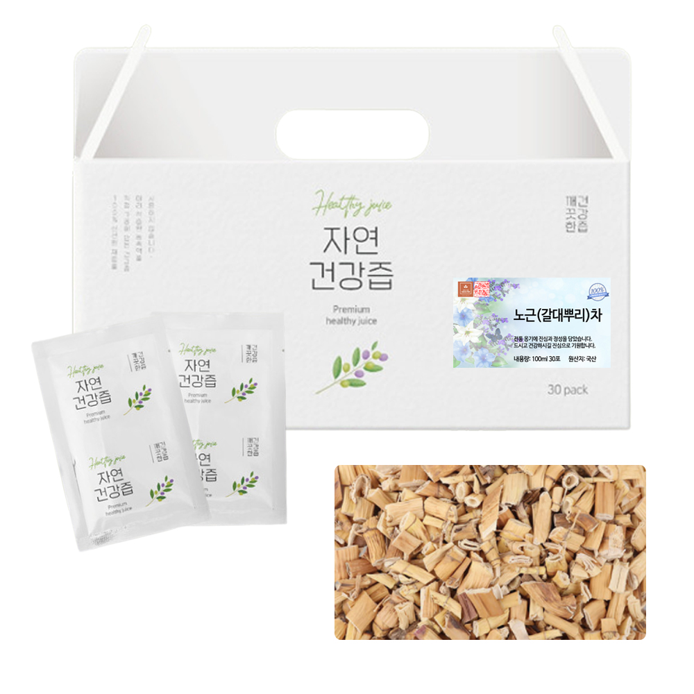국산 노근 갈대뿌리 즙 차 건강즙 진액 엑기스 액기스 100ml 30개입 - 상품 이미지
