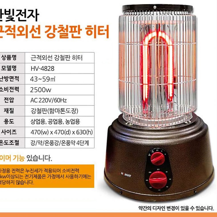 사무실온풍기 매장 매장용 영업용 업소용 전기 온풍기 사무실난방기 - 상세 이미지 2