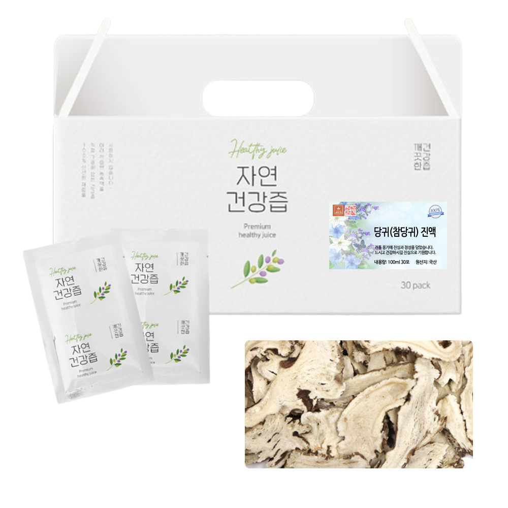 국산 당귀 참당귀 즙 차 건강즙 진액 엑기스 액기스 100ml 30개입 - 상품 이미지