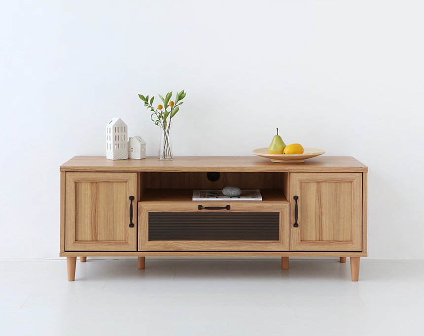 TV 다이 서랍장 북유럽 원목 모던 거실장 티비다이 선반 PEMBA스탠드