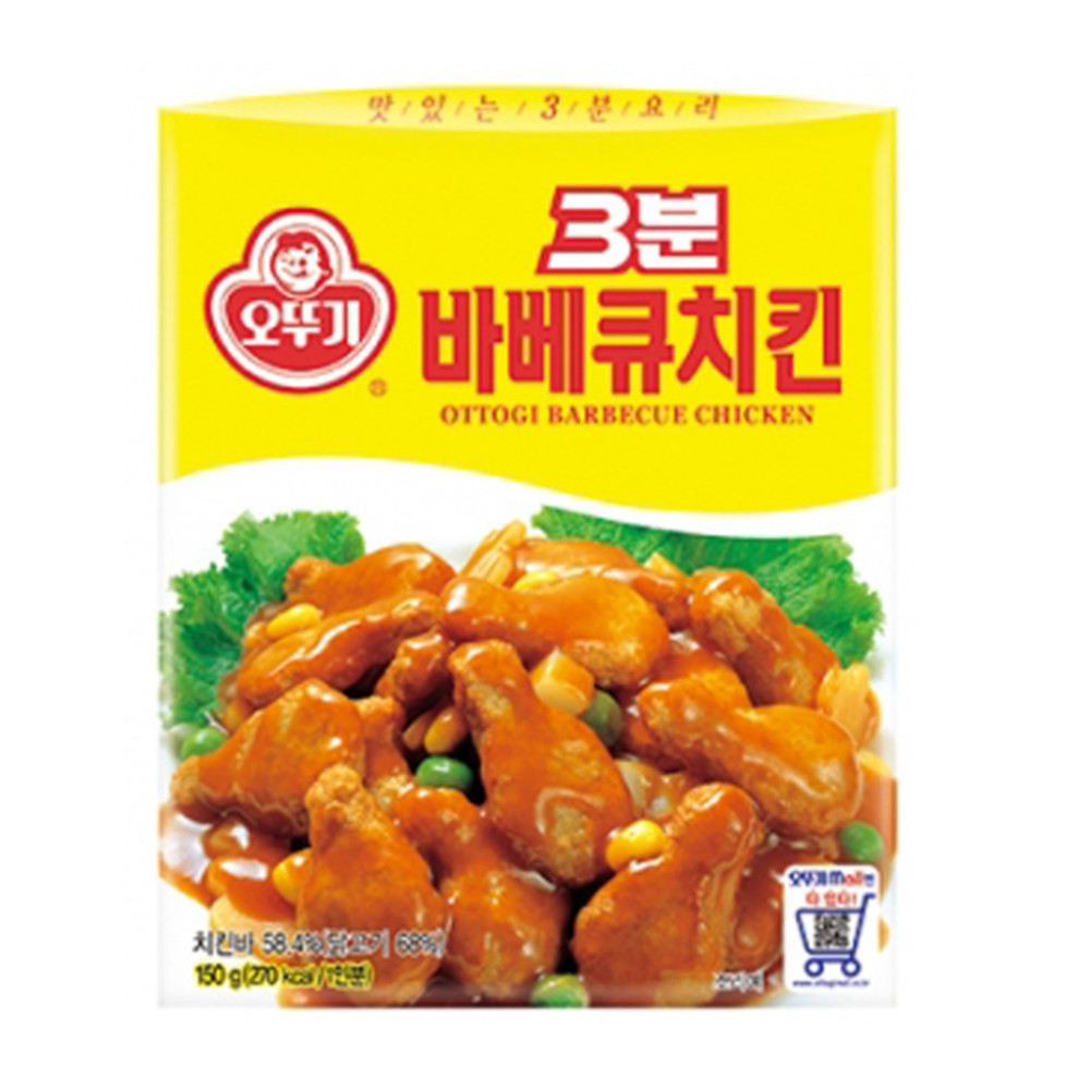 오뚜기 3분 바베큐치킨 150g - 상세 이미지 2
